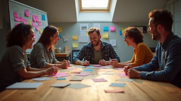 Stimuler l'esprit d'équipe avec des activités de team building créatif